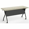 Special-T Table, FlipNest, Transform2, 60inx24inx30in, Aged Driftwood/Black SCTTRNF22460BAD